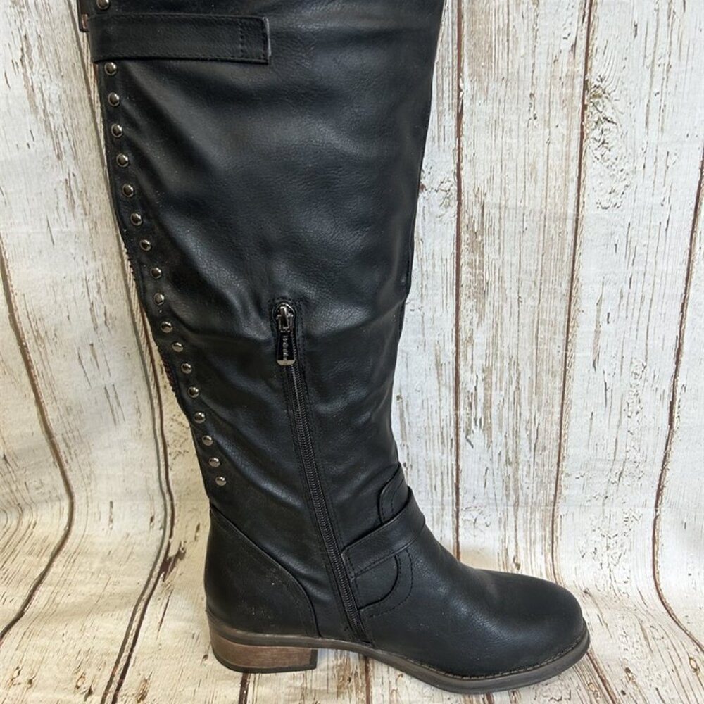 Bella Marie Women's High Fashion Boots Black